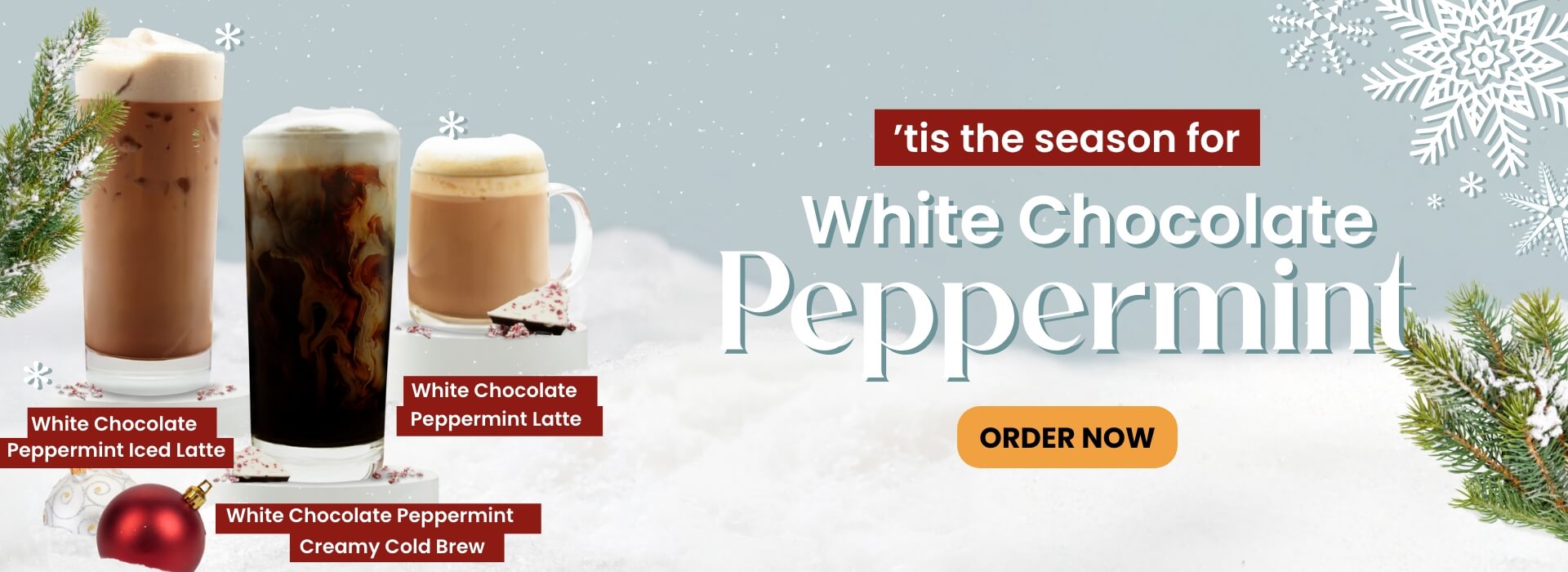 White Chocolate Peppermint Coffees