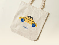 Cart ymal - Taxi Cab Tote Bag