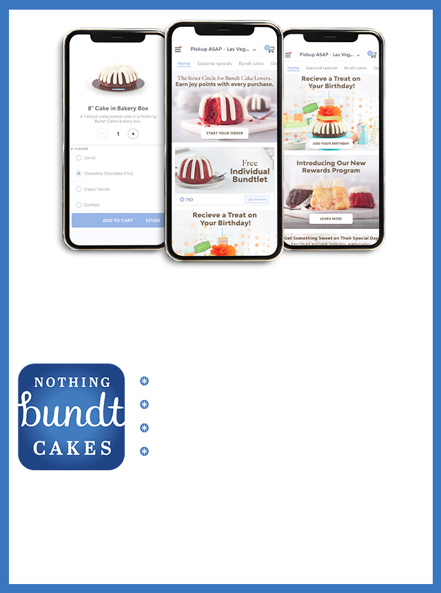 Download Our App To Earn Free Cake!