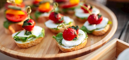 Canapés au fromage